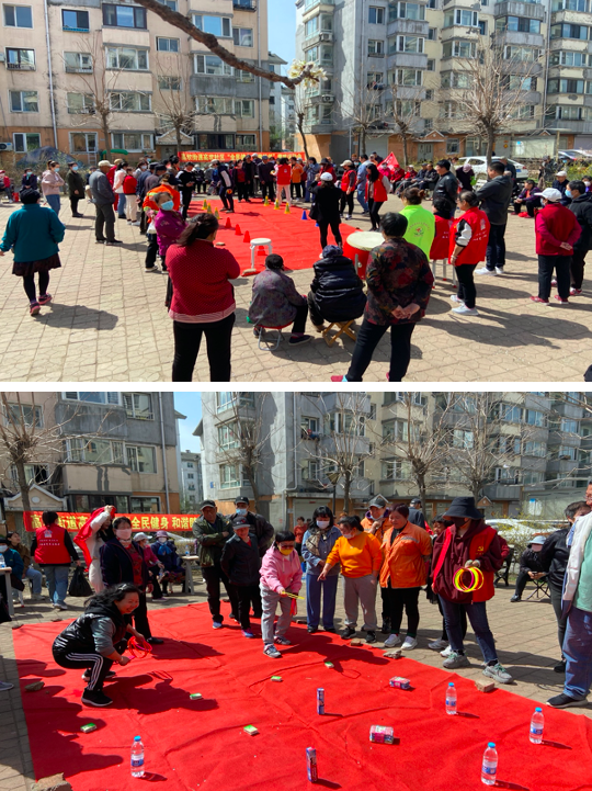 高坎街道高坎社区中老年人趣味运动会热闹开启