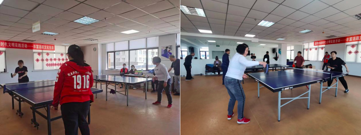 桃仙街道桃源社区开展“桃源杯”乒乓球赛 以球会友 融和邻里