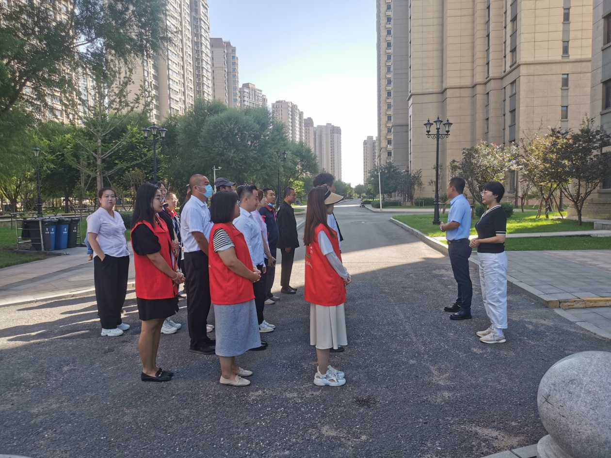 东湖街道文德社区开展消防演练活动