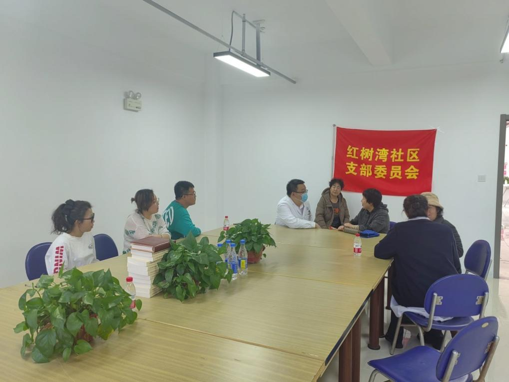 白塔街道红树湾社区开展冬季流感专项义诊活动