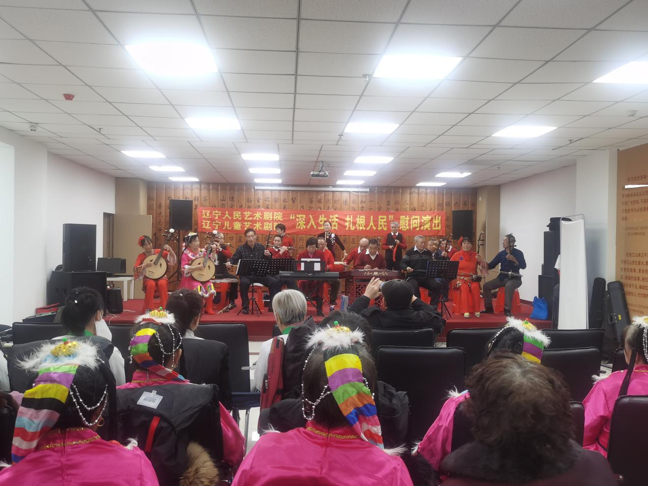 桃仙街道桃源社区开展庆元旦文艺演出活动