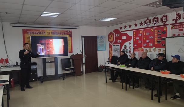 在水一方社区开展消防安全知识讲座