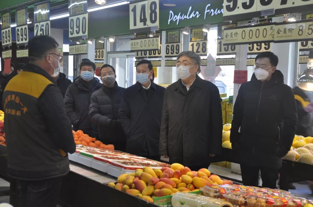 沈阳市委常委、统战部部长王镇到浑南区督导疫情防控工作