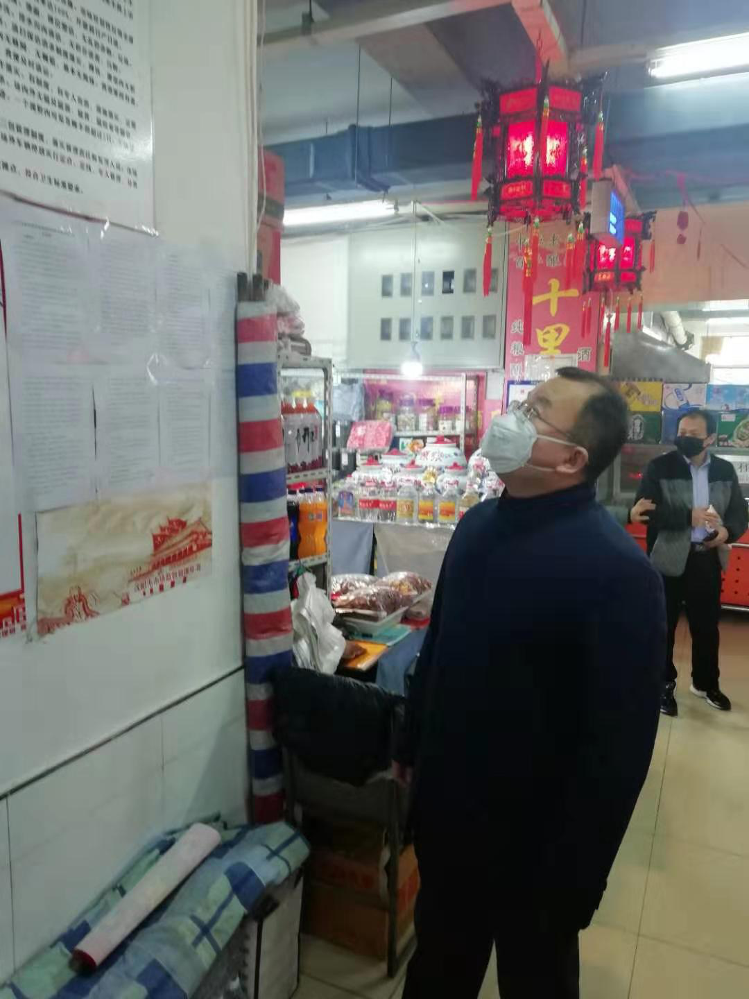 区市场局加大市场主体检查力度全力保障疫情防控