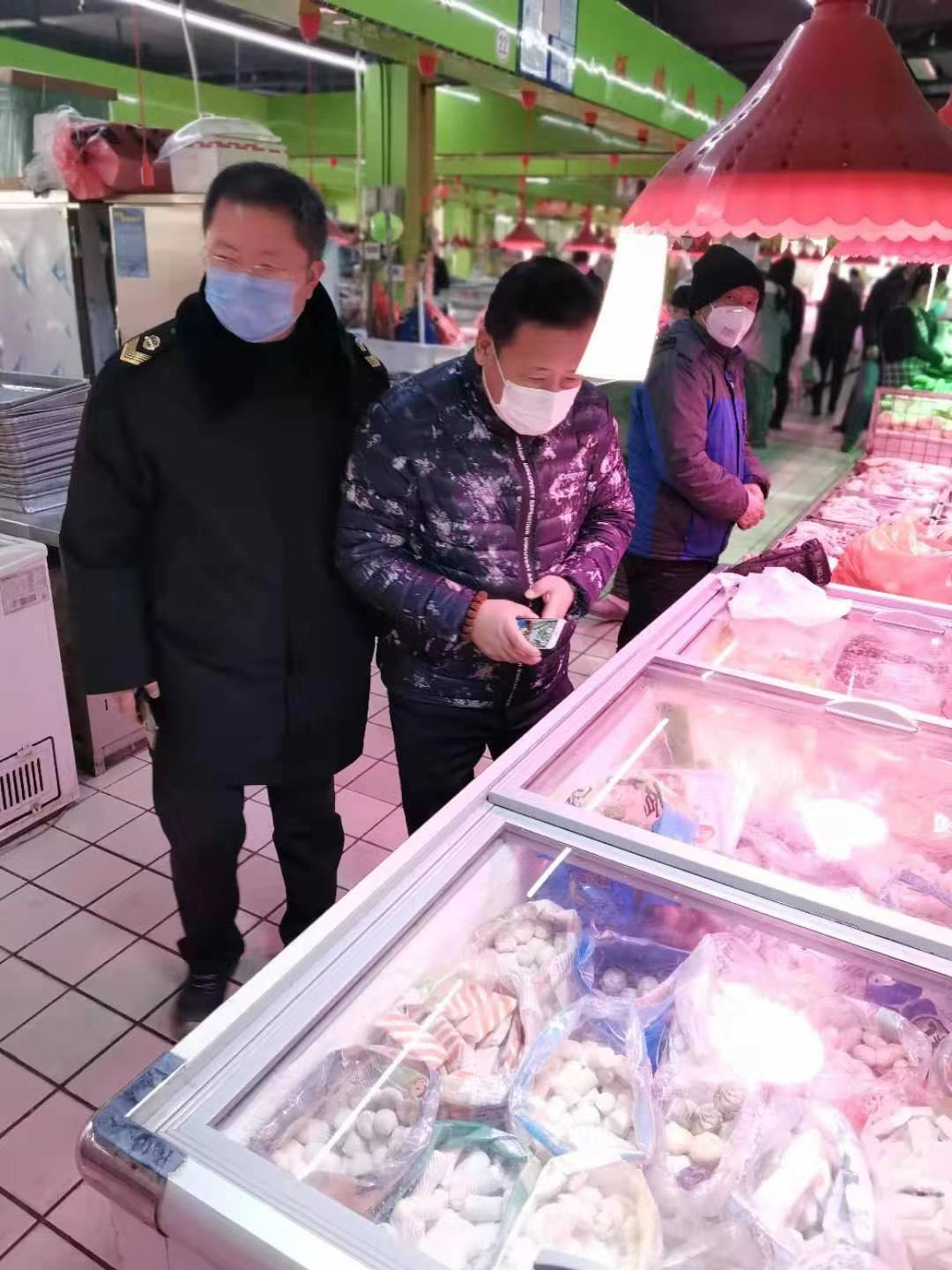 守住农贸市场阵地阻断疫情输入渠道