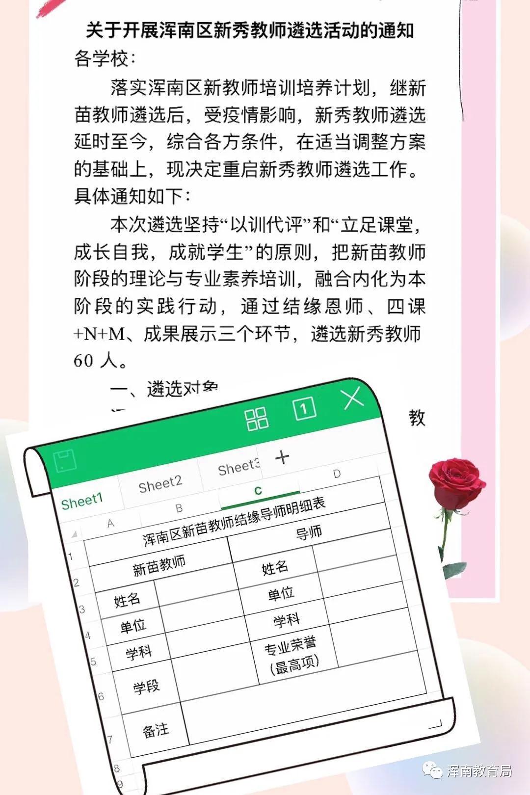 教坛谁家年少 显尽风华 ——浑南区新秀教师遴选全面启动