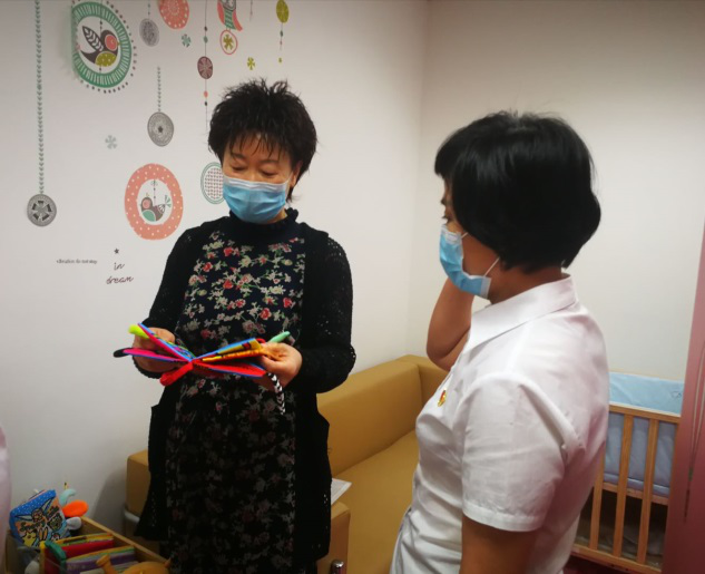 沈阳高新区 浑南区总工会到社会事务服务与行政执法中心调研幼儿日托基地建...