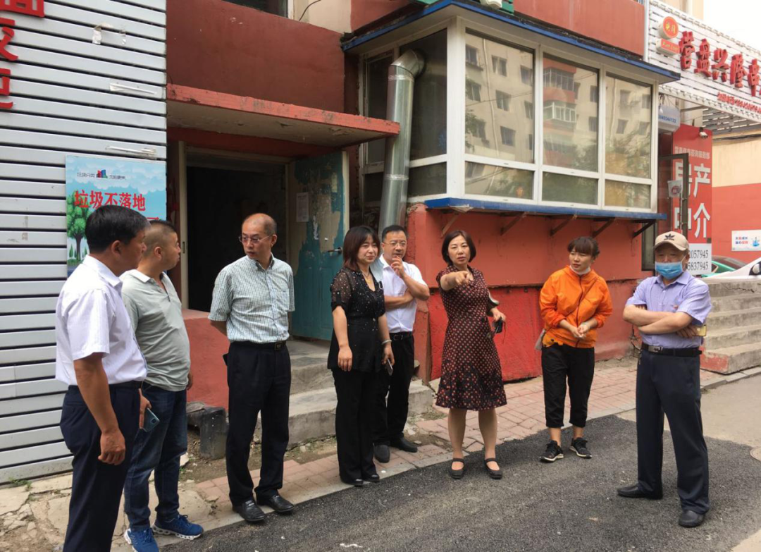 区委常委、宣传部部长、区创城指挥部常务副总指挥刘凤楠到五三街道检查督导...