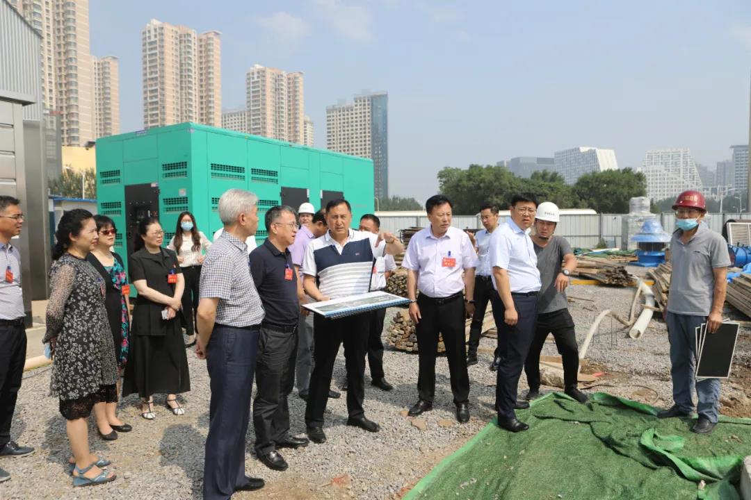 区人大常委会主任金光熙视察全区防汛工作情况