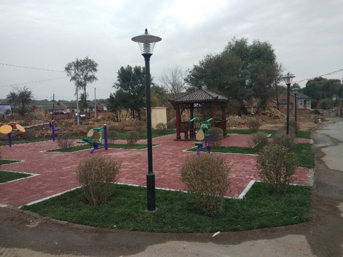 祝家街道五个村通过省美丽示范村验收