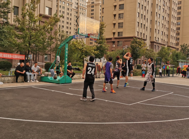 浑南区文明实践站举办“激情与汗水共舞 青春与梦想飞扬”篮球友谊赛