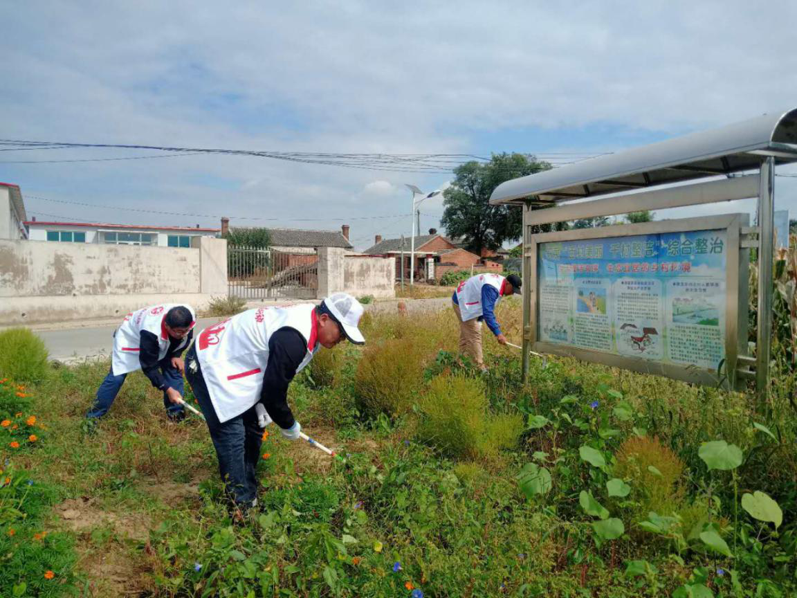 祝家街道新时代文明实践所开展志愿服务