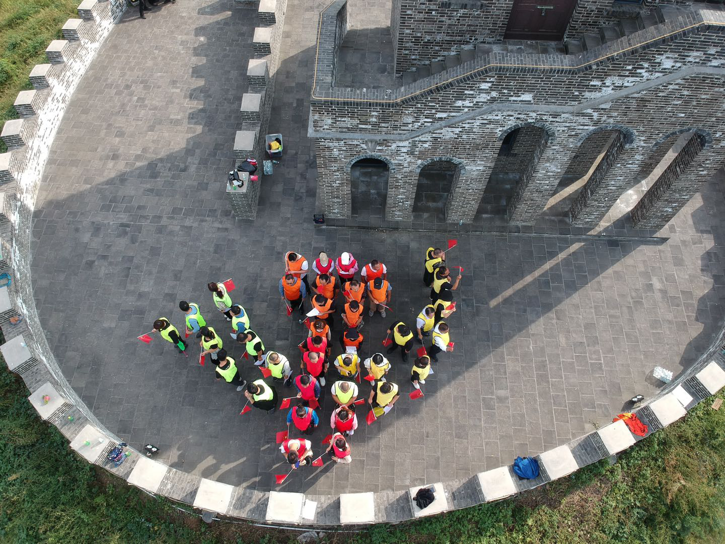 祝家街道开展“同心向党,携手奋进” 趣味运动会