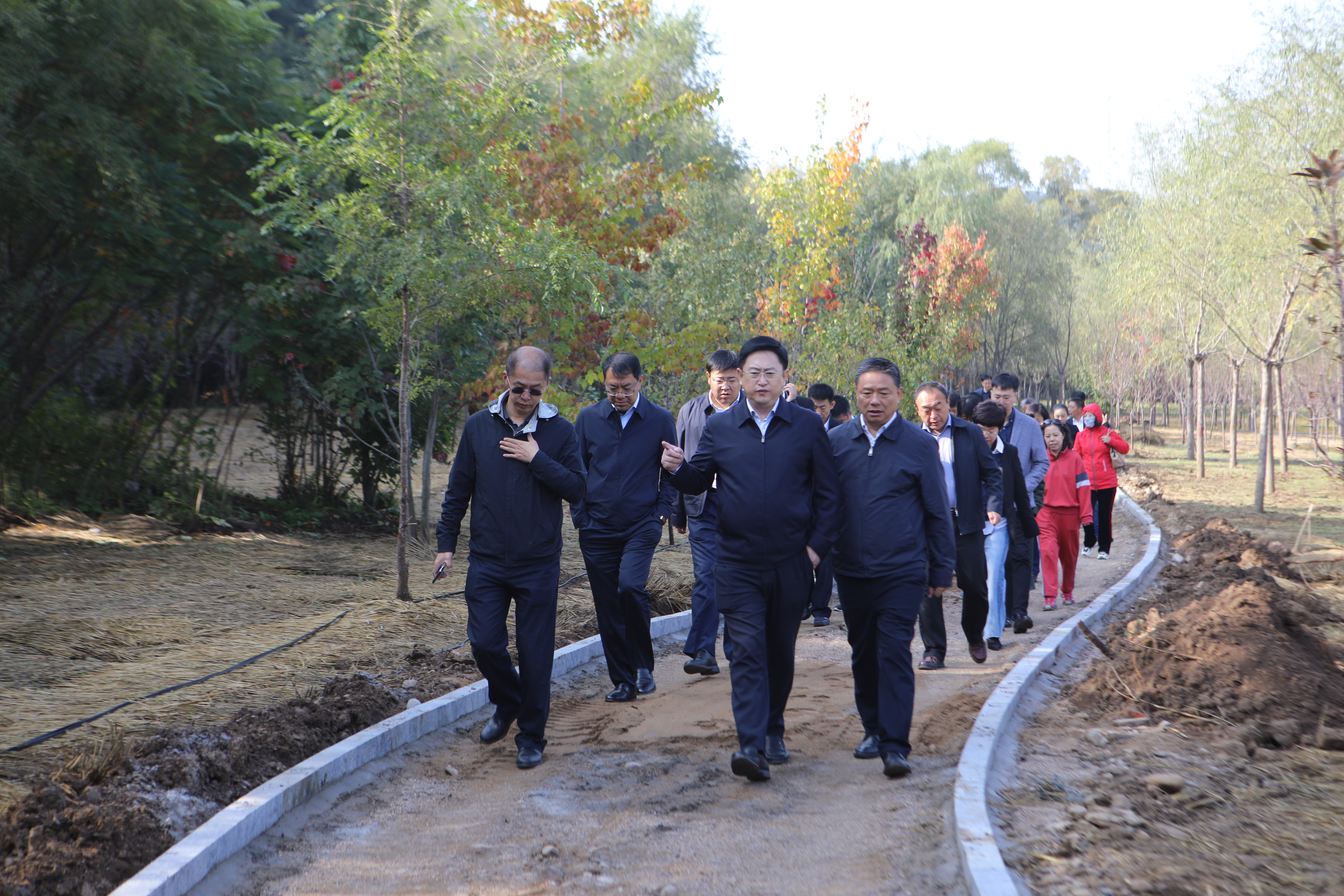 浑南区委区政府主要领导开展节前安全生产大检查