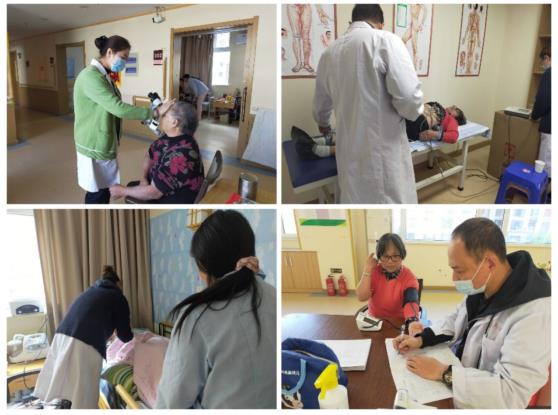 关爱老年健康——白塔社区卫生服务中心深入养老服务中心开展敬老月免费体检...