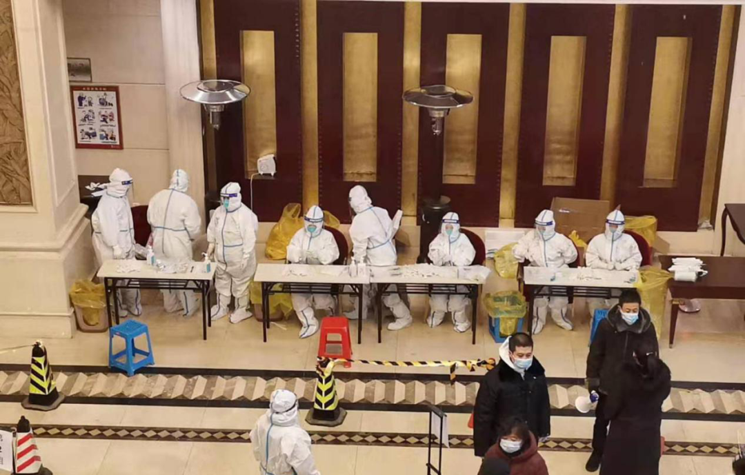 振海医院全力驰援浑南区全员核酸检测工作