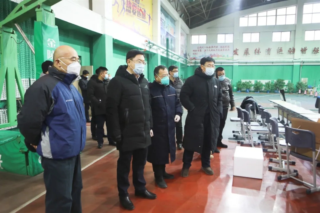 单义到五三和白塔街道检查第二轮全员核酸检测工作