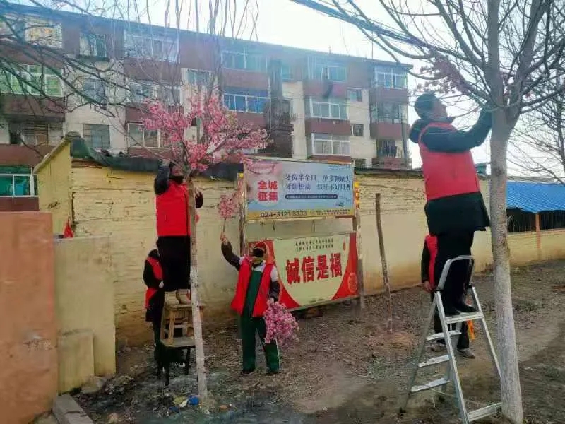 区新时代文明实践中心开展学雷锋志愿服务活动