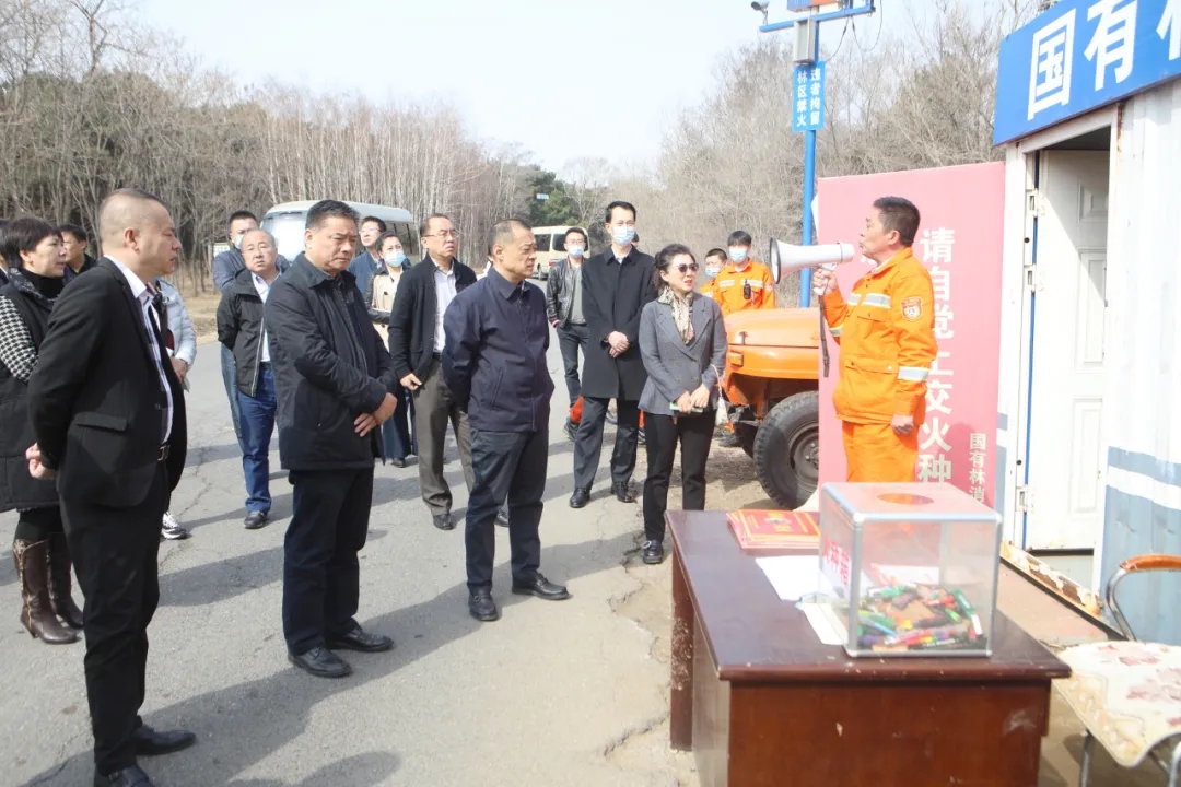 区政协视察我区森林防火工作