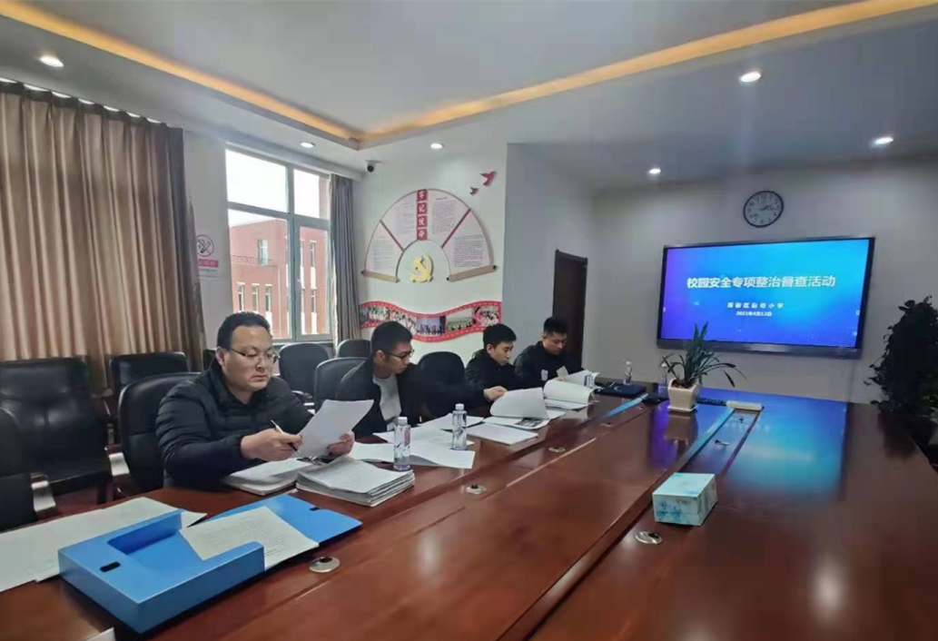 区教育局开展校园安全专项整治督查行动