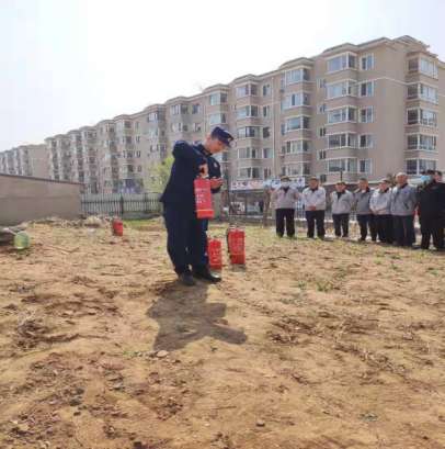 高坎街道开展联合消防演习