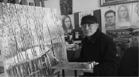 浑南区美术家协会主席李军前来应援: 老人的心愿 我帮他达成