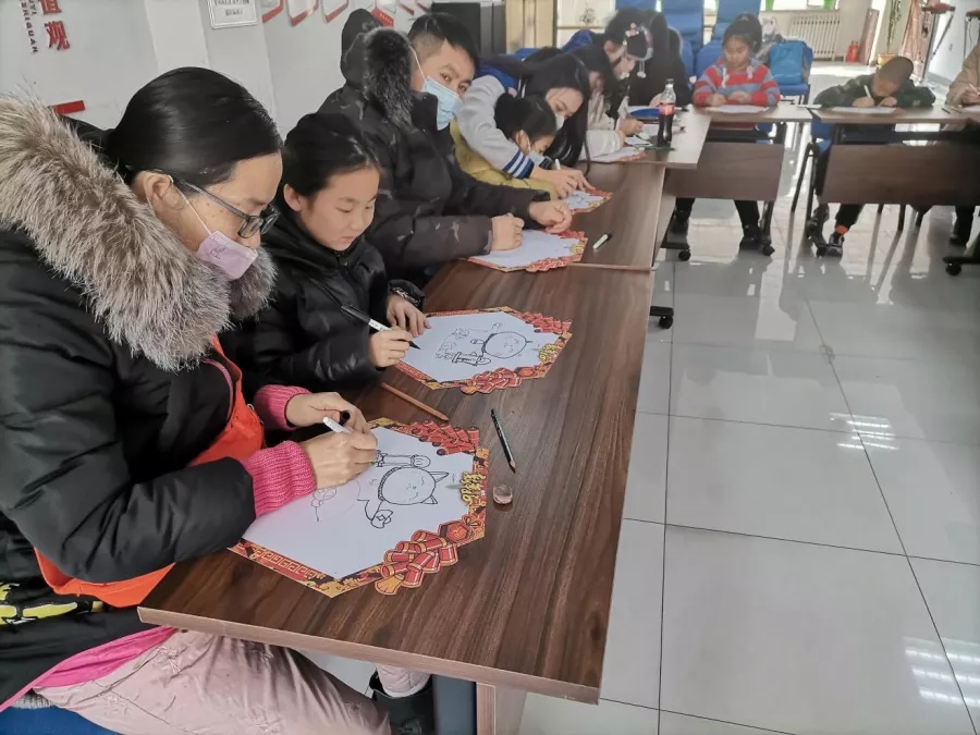【深入践行“两邻”理念】浑河站东街道开展“糖悦荟”两邻日绘画活动