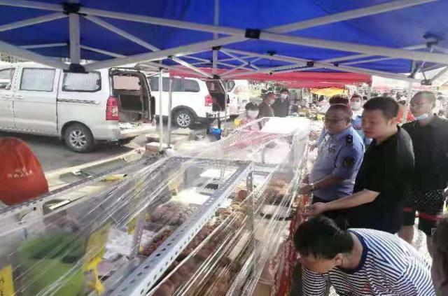 【创卫动态】区创卫办开展早夜市联合检查行动