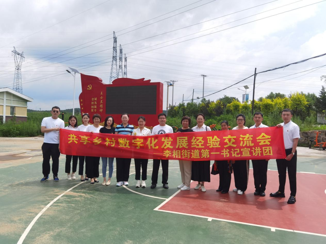 李相街道开展数字乡村建设展示交流活动