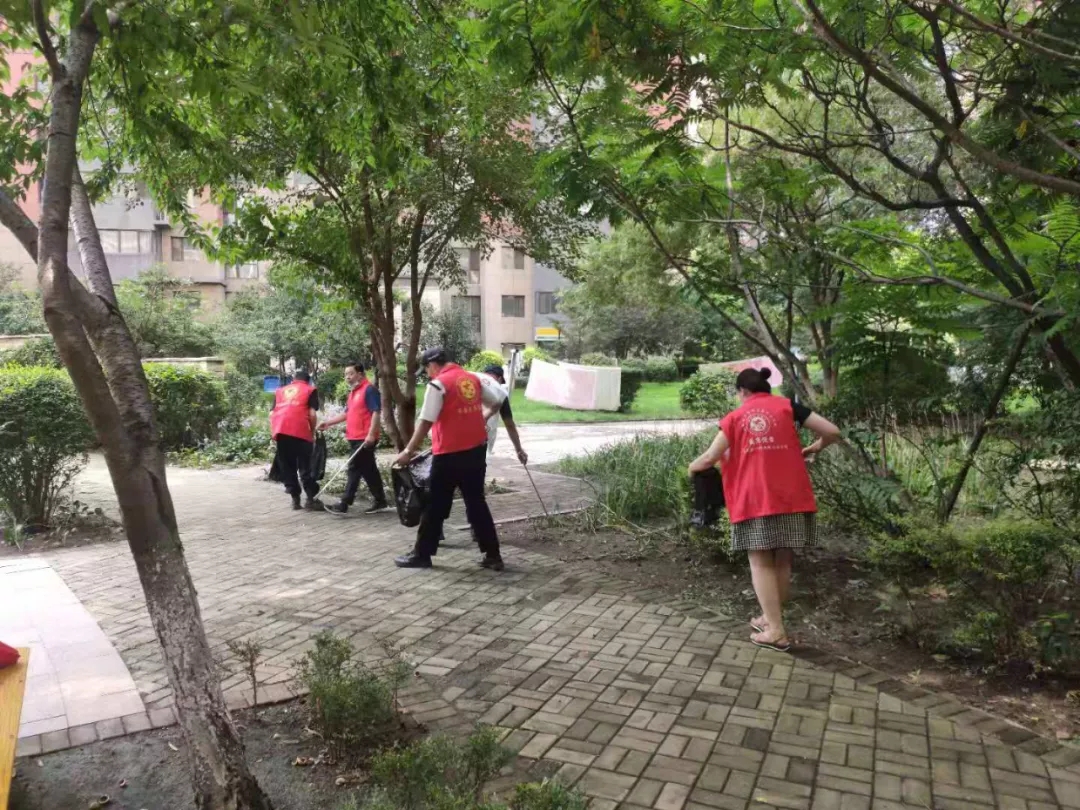 【志愿服务在行动】区人社局：开展志愿服务 打造优美环境