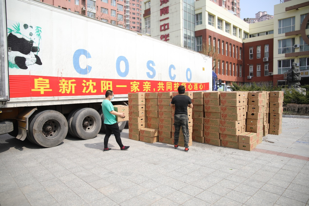 阜新50余吨新鲜蔬菜驰援沈阳