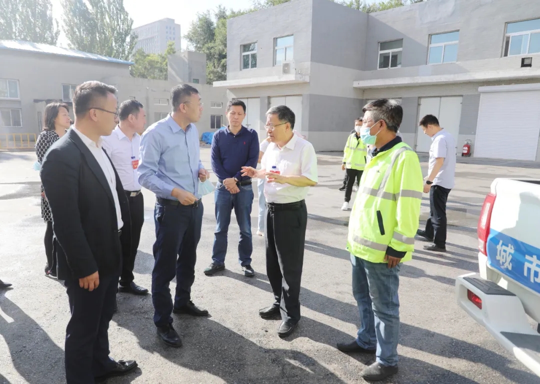 区人大常委会主任金光熙视察我区垃圾分类工作推进情况