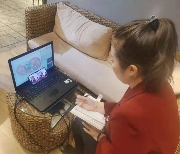 上网听课！王滨街道开展网络直播党史课堂活动