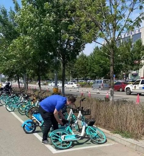 浑南区社会治理综合指挥服务中心开展“共享单车”专项整治行动