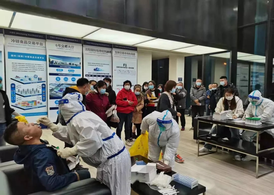迅速采样 + 全面消毒！浑南区持续强化冷链防控工作