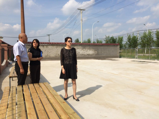 空港经济区园区领导到基层调研党建项目