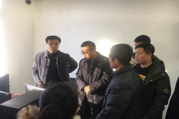 区委常委、区纪委书记高华山视察大学科技城棚户区改造征收现场