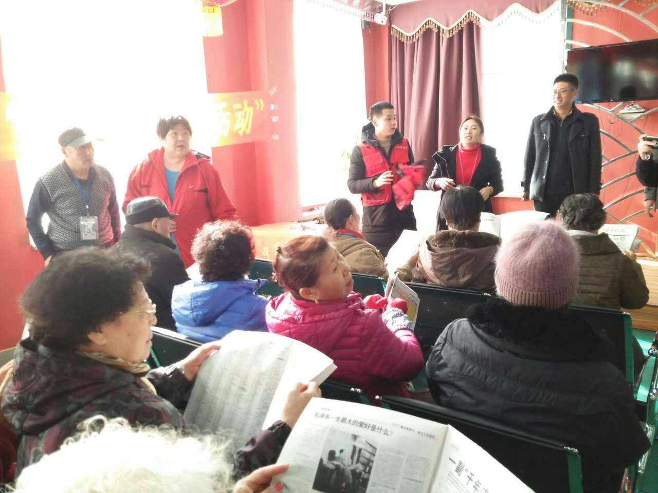 关爱高龄老人 缔造幸福香湾