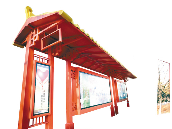 5处“沈阳元素”公交候车廊亮相街头