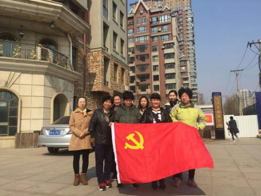 现代商贸区格林英郡社区党支部打造营商大环境之文明祭祀倡导活动