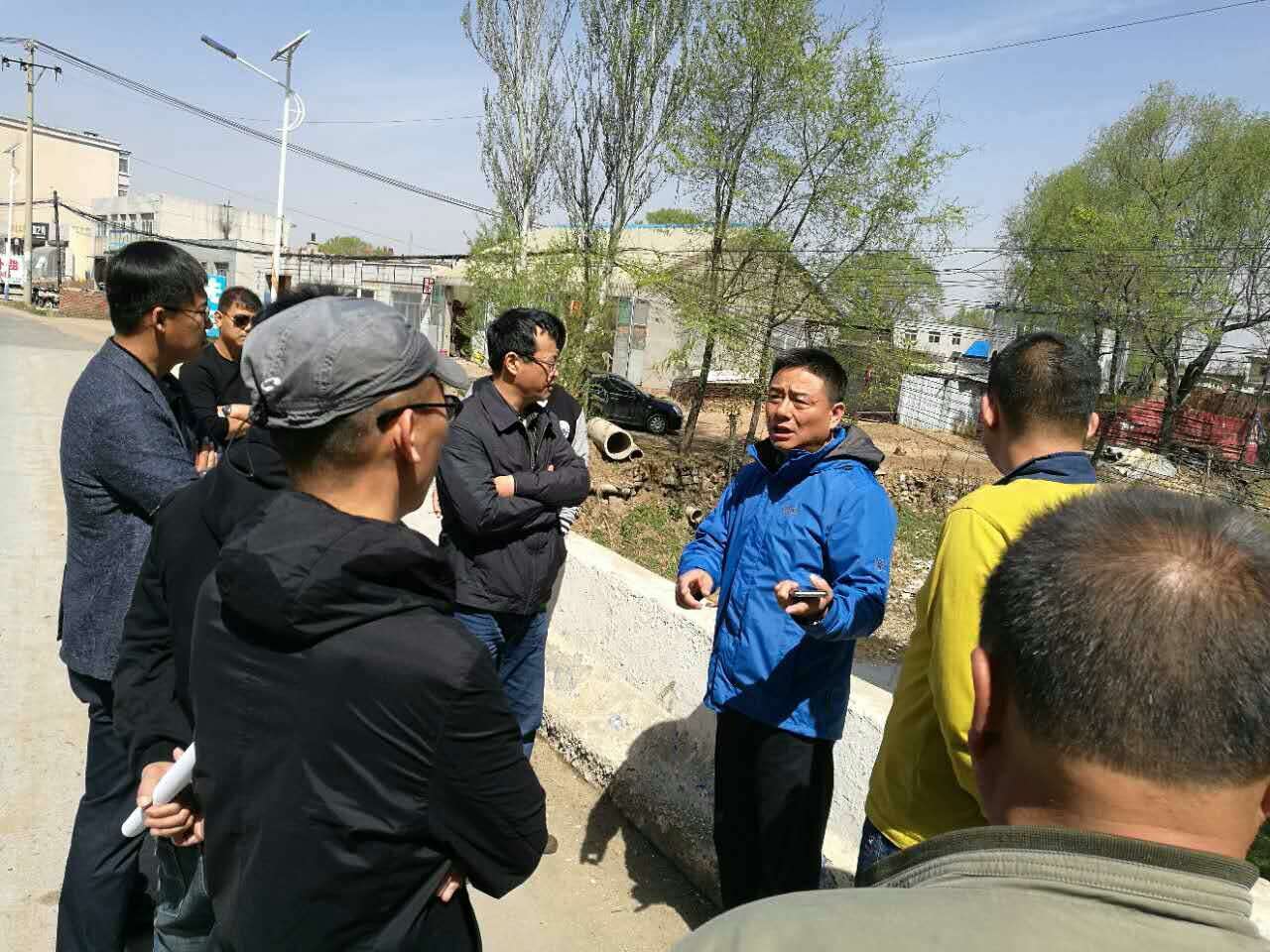 浑南区空港经济区开展白塔堡河污染整改治理工作