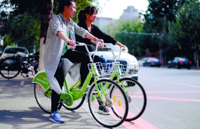 沈阳共享单车超过4万辆 日均使用25万次——已在浑南区投放了小黄车