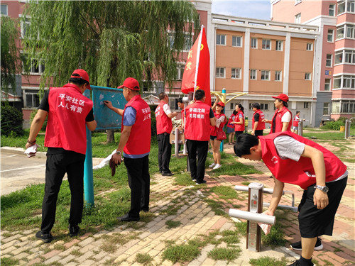 共建单位支援社区 在职党员服务家园