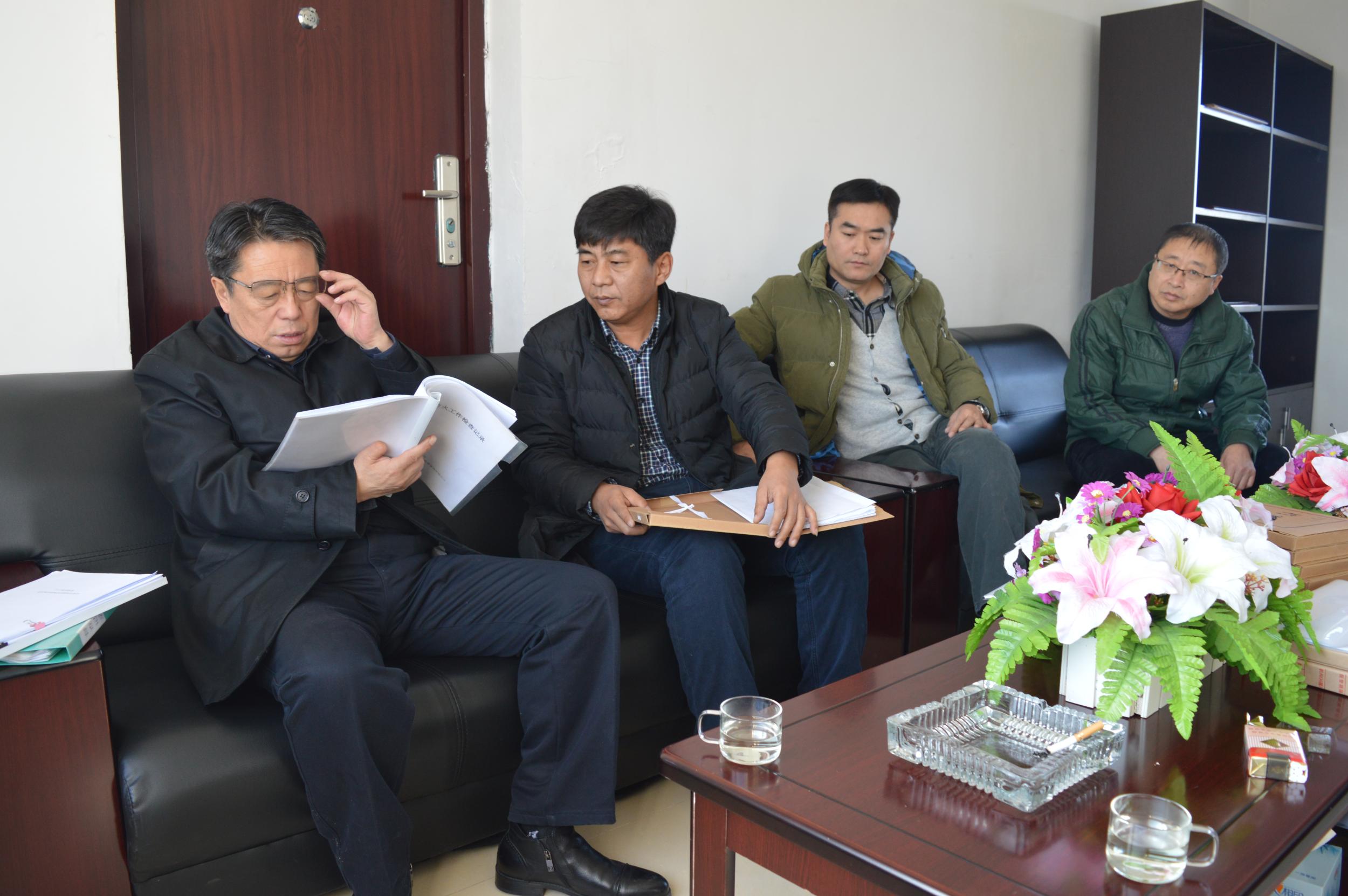 区领导检查浑南区松辉国有林经营管理有限公司春节期间森林防火工作