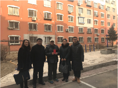 民进浑南总支慰问组春节前走访慰问退休老会员