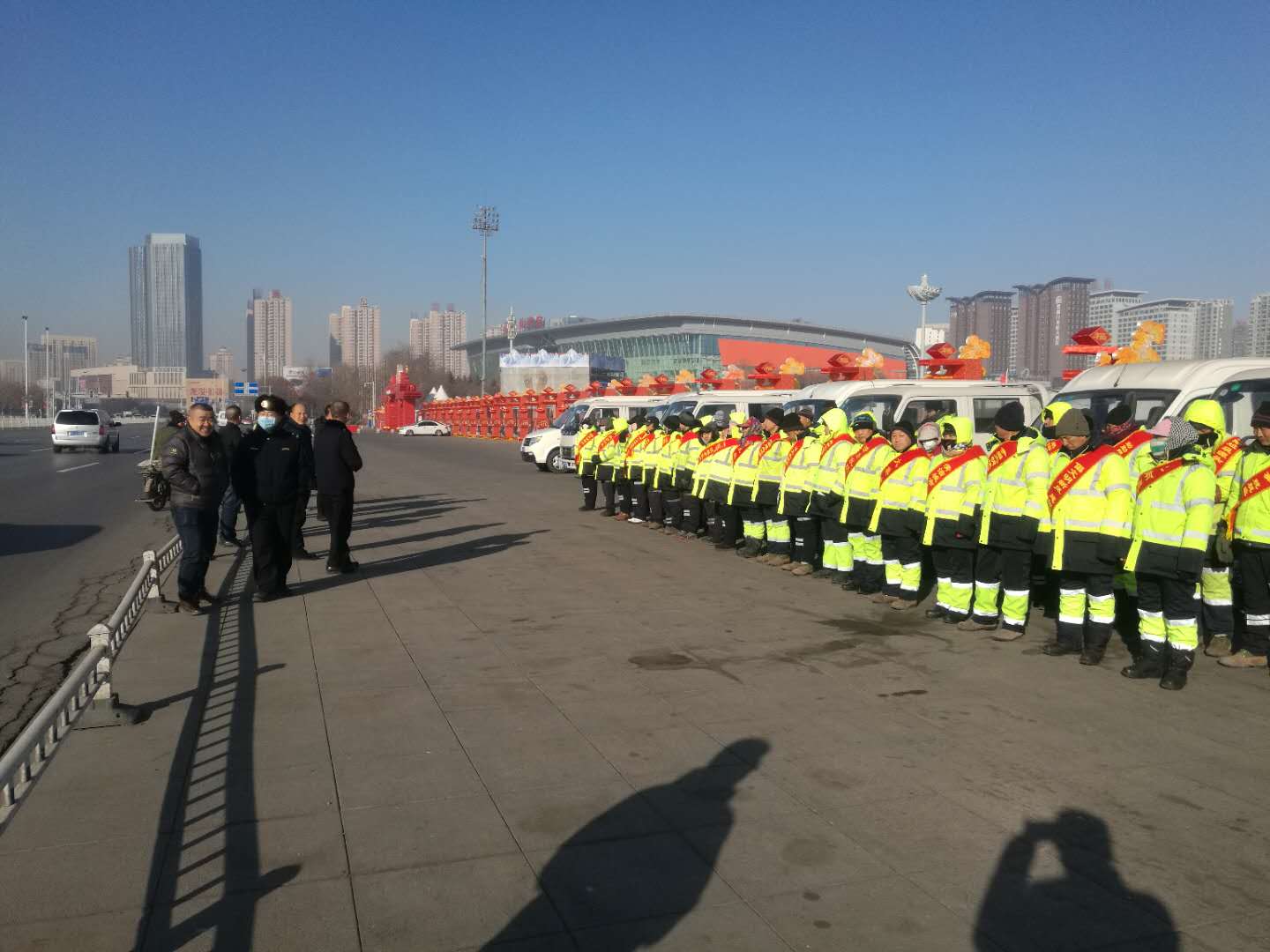 城管执法局积极开展“清洁沈阳,欢乐过大年”环境整治活动