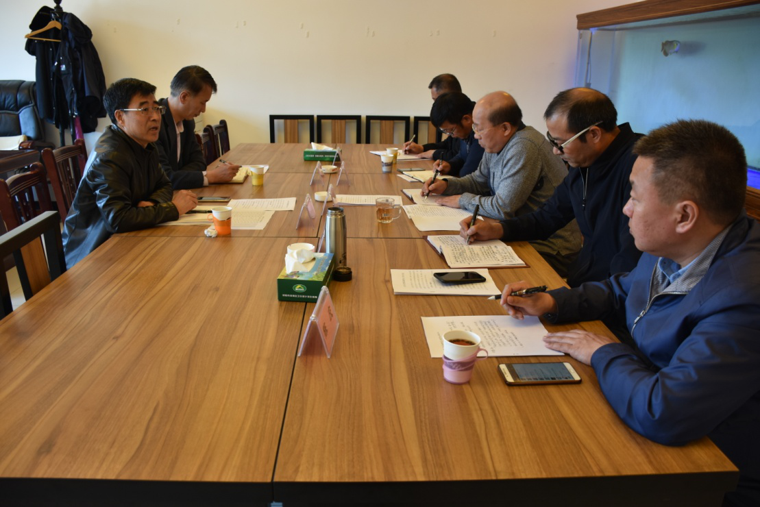 浑南区政协主席李桂盛莅临永胜街道召开调研座谈会