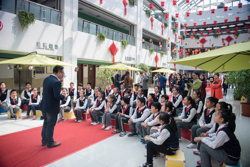 字韵童年，书润人生——白塔小学开展阅读教育展示活动