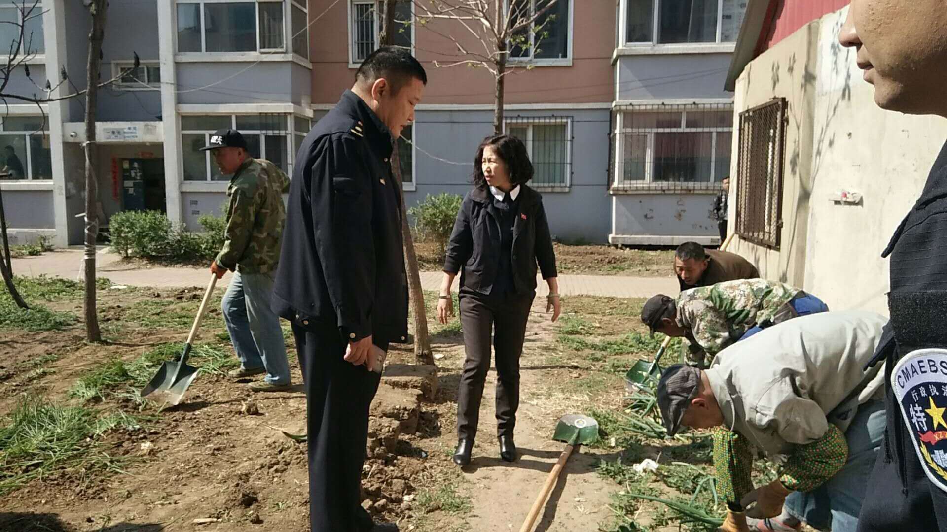 世纪新城社区治理“小开荒”专项行动