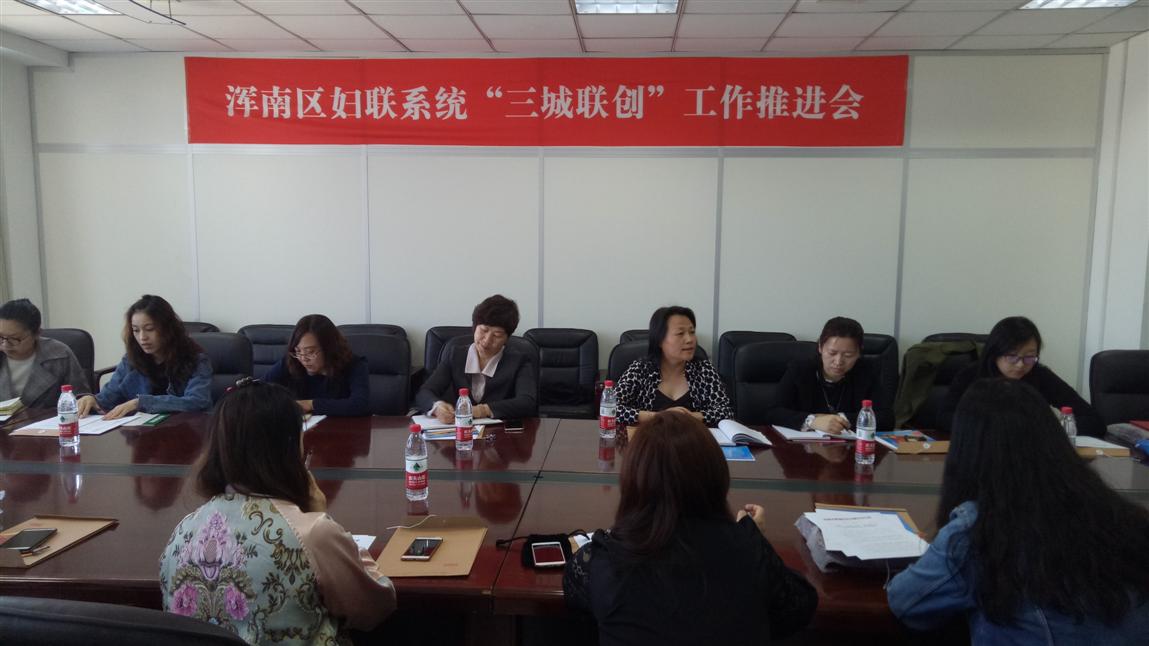 浑南区妇联召开“三城联创”工作推进会